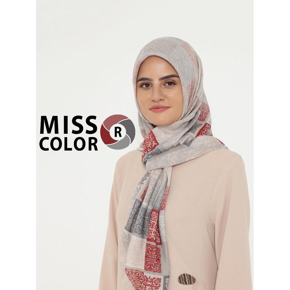 Miss Color Hijab Premium Scarf - AKSARAY Series - Segi empat 120x120