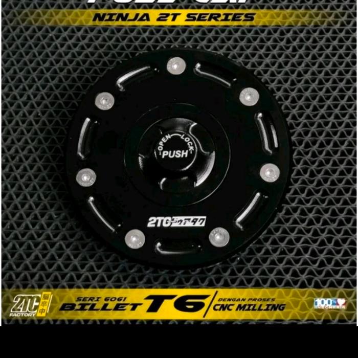 Tutup tangki Ninja R SS RR original 2tc minyak anti tumpah