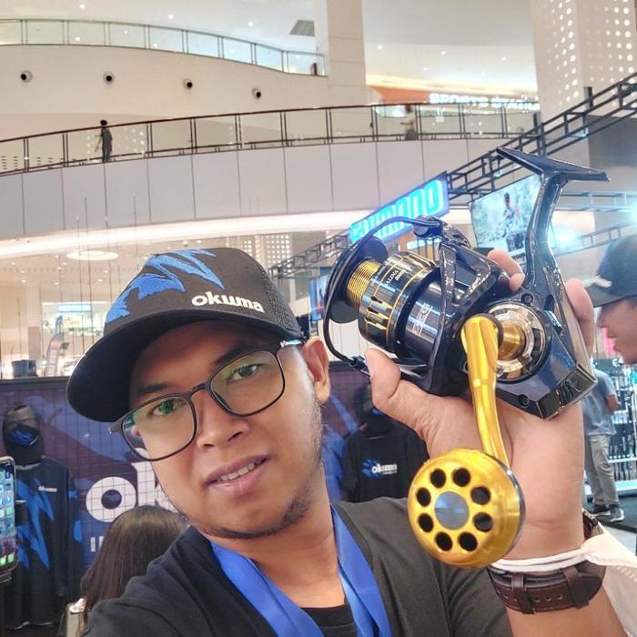Reel Badak Okuma Salina Saltwater Spinning Reel New 2023 Power Handle Kuat dan Smooth Laut Pancing