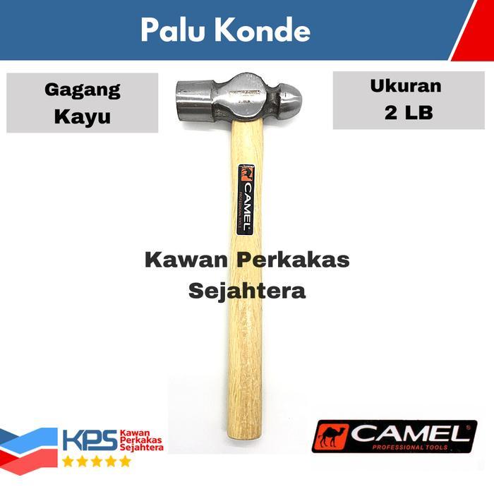 CAMEL Palu Konde Gagang Kayu 2 LB Martil Tukang 2LB (1 kg)