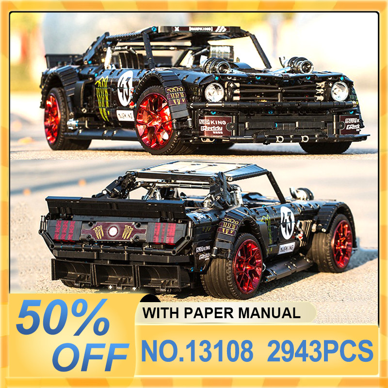 MOULD KING 13108 Technical APP RTR V2 Racing Car MOC-22970 FIT 20102 Building Block Bricks Assembly