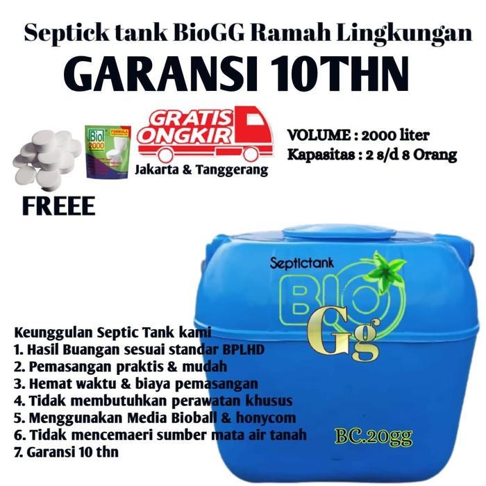 Septic Tank Bio , Biotank , Biotech , Biofilter 2000 Liter