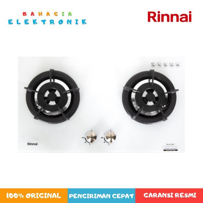 Rinnai RB 2GH-C(OW) kompor tanam 2 tungku