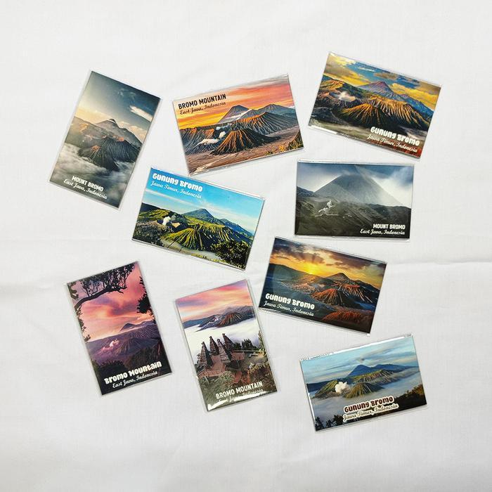 FRIDGE MAGNET SOUVENIRS Magnet Tempelan Kulkas Indonesia Edisi Gunung Bromo