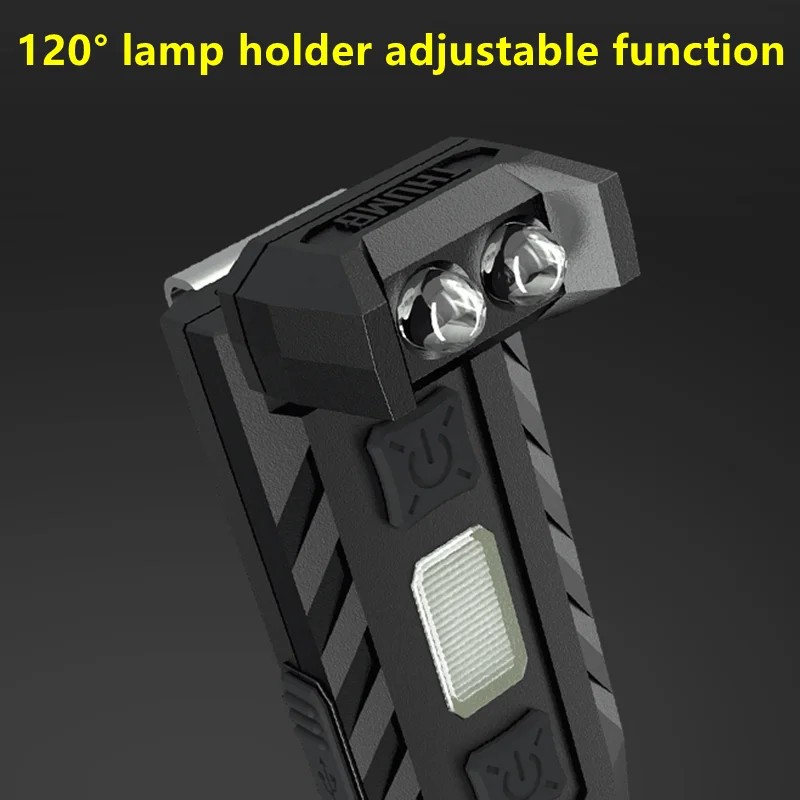 NITECORE THUMB Worklight Keychain Light 85Lumens Rechargeable 120 Thumb Corner Dual light Source