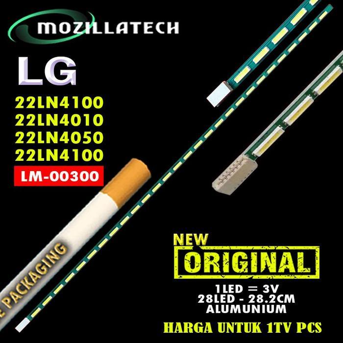 TERLARIS Backlight LG 22LN4000 22LN4010 22LN4050 22LN4100 Original 28LED 28.2CM Putih SALE