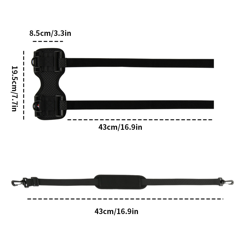 Case for JBL Flip 3/4/5 Speaker Strap Holder Carrier Adjustable Shoulder Strap Portable Carrying