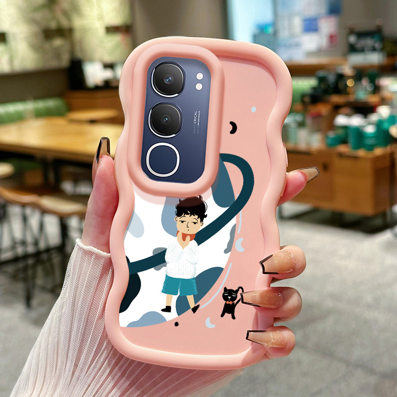 Casing Untuk VIVO Y19s Y29 5G Y19s Pro Case Casing pola Gadis dan anak laki-laki Kasing HP Cesing lu
