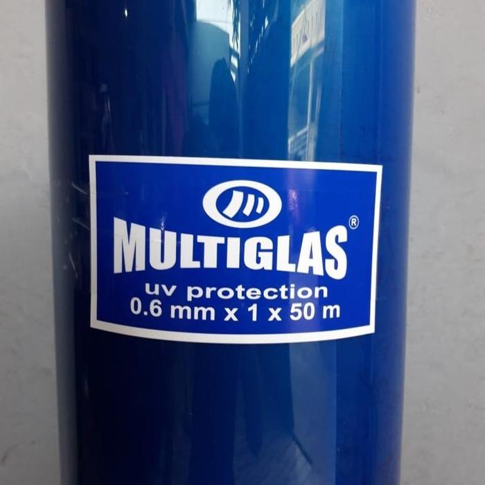 NEWW fiber viber plastik penutup pagar polos multiglas. harga per 1 meter