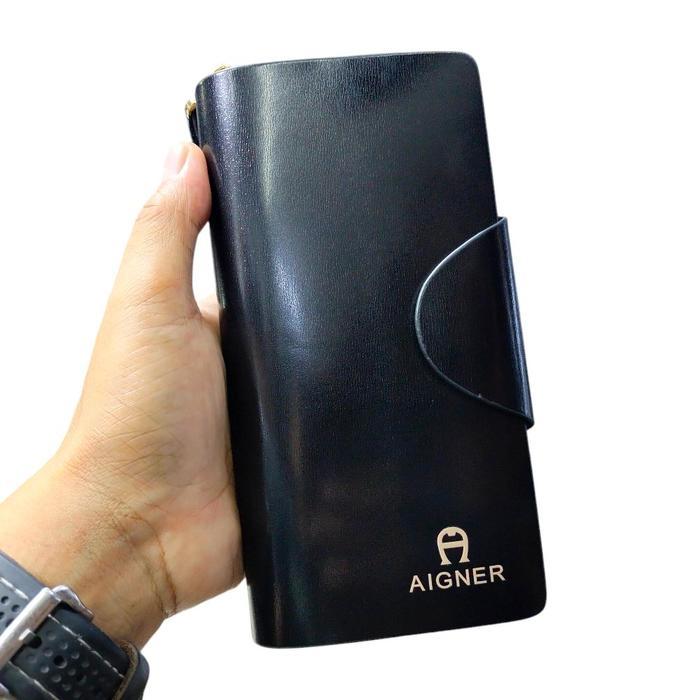 Aigner Dompet Wanita Kulit Asli Terbaru / Dompet Cewe / Dompet Perempuan Kulit Asli