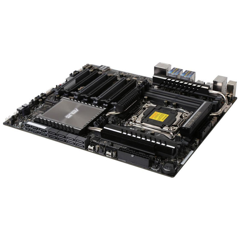 Used ASUS X99-E WS/USB 3.1 LGA 2011-v3 Intel X99 SATA 6Gb/s USB 3.1 CEB Intel Motherboard