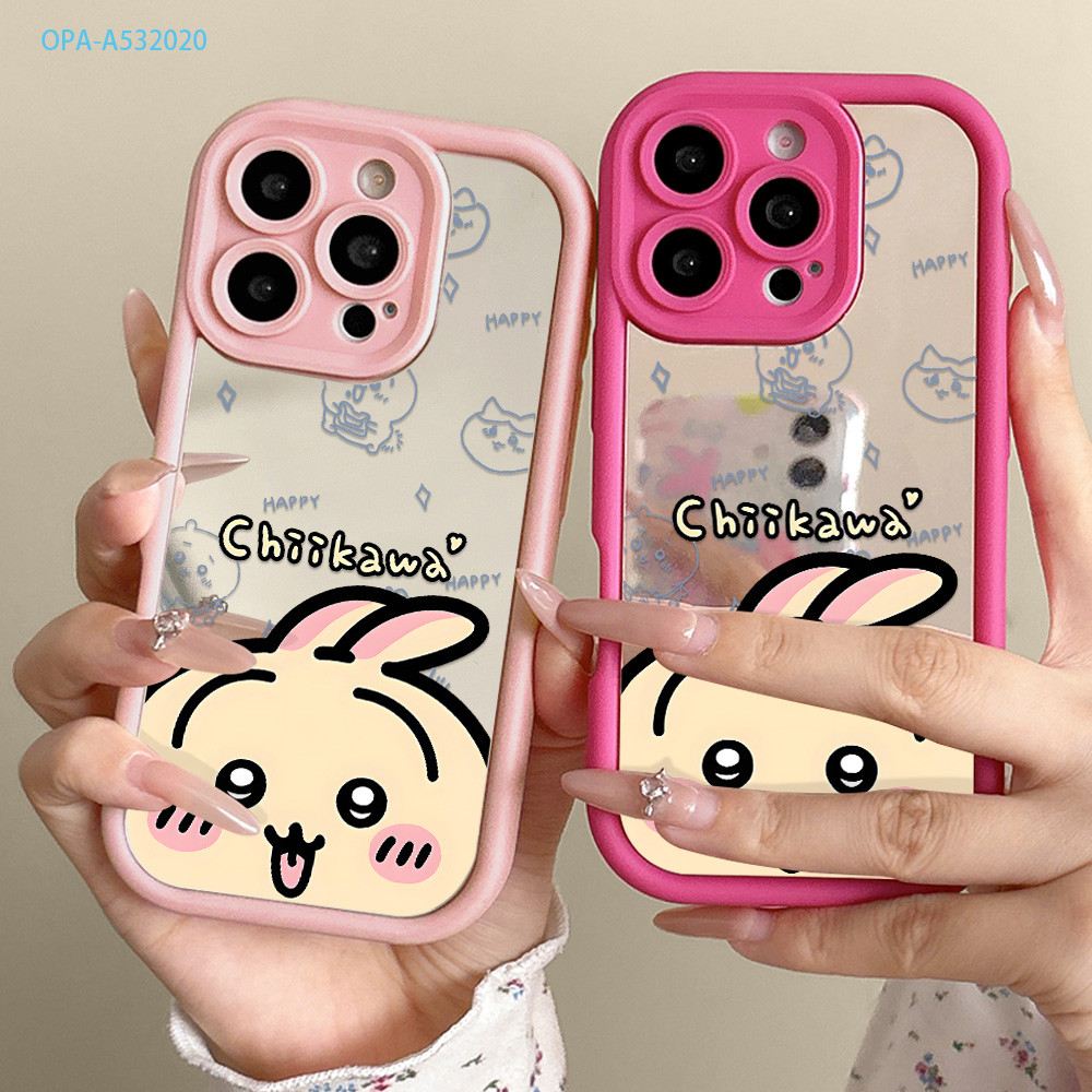 Casing Hp Untuk OPPO A60 A54 A58 A77S A57 A55 A53 A33 2020 2022 4G Cermin Phone Case TY-JZ S9-0004 S