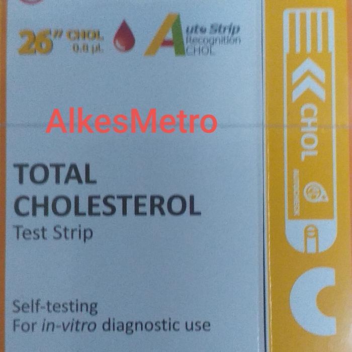 STRIPS CHOLESTROL/TEST CHOLESTROL/ CHOLESTROL AUTOCHECK USI 10