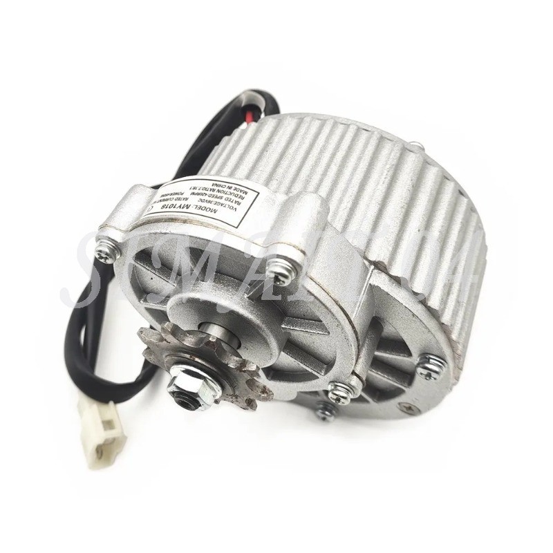 New MY1018 250W /450w DC 24V 36V Brush Gear Motor, DC Brushed Motor Direct Current Permanent Magnet 