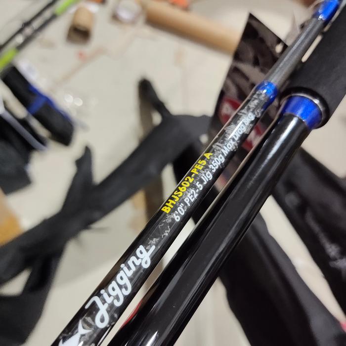 Promo Joran Penn Black Hawk Bhjs 602 Atau 632 Joran Jigging Spinning