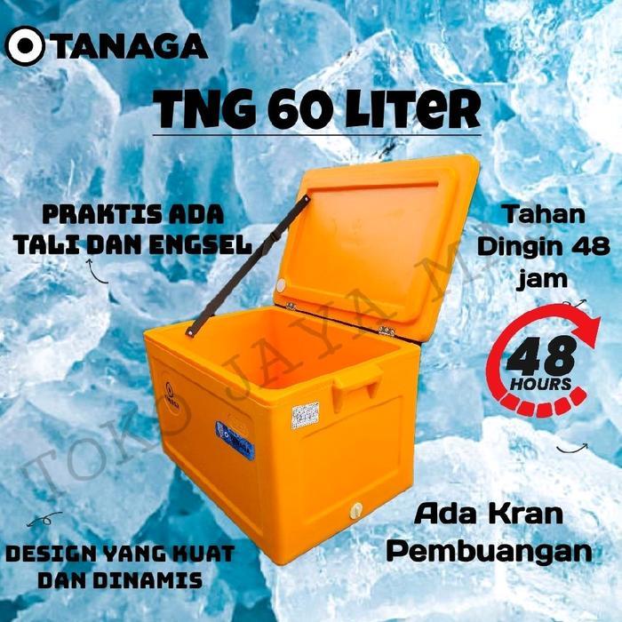Coolbox Tanaga 60 Liter / Cooler Box / Box Es batu kristal termos ikan segar