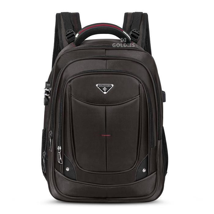 Eiger - Tas Ransel Kerja Pria Wanita Import 18Inch Backpack Free Kabel Usb C + Raincover -