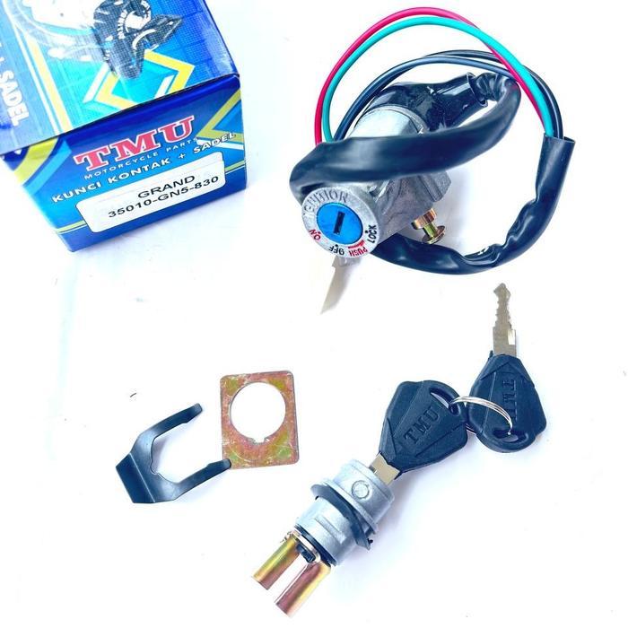 Set Kunci Kontak Plus Kunci Jok Astrea Grand Legenda Impresa High Quality - Motor