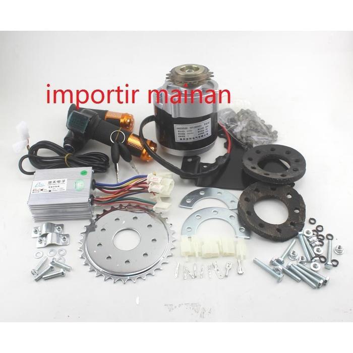 set sepeda listrik 24V 350W MY1016Z3 E-bike conversion kit