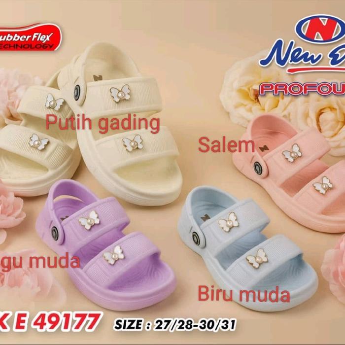 Sandal New Era Anak Cewek Tk 49177