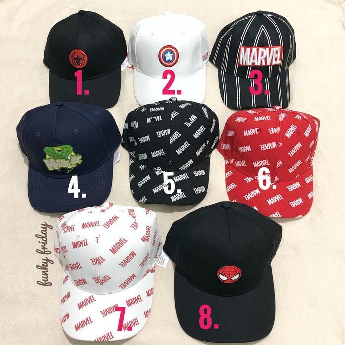 Miniso Marvel Baseball Cap Topi #Gratisongkir