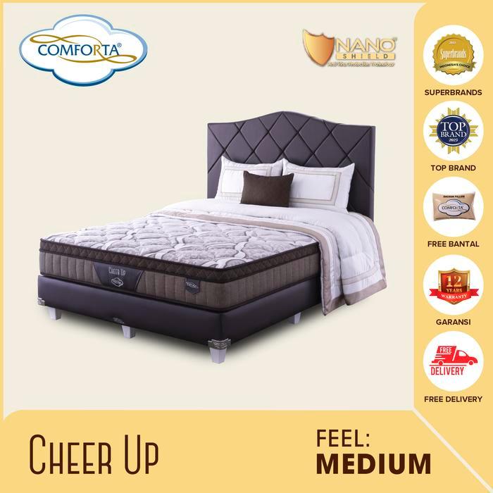 COMFORTA Kasur Springbed Cheer Up Fullset