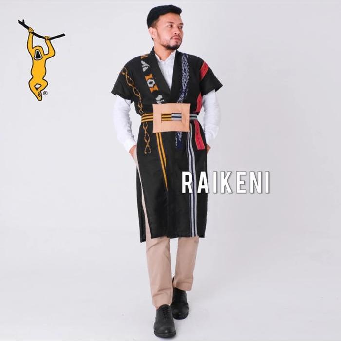 TERLARIS Kimono KarPanjang Kimono Batik Tenun Unik Outer Batik Tenun Vest Etnik Kimono Batik Tenun
