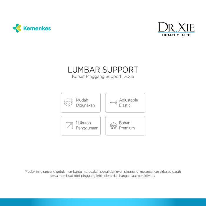 Korset Pinggang Lumbal Penyangga 3 In Pad Korset Hitam Korset Pinggang Lumbar Pria Wanita