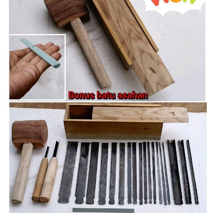 PROMO PAHAT KAYU BONSAI FULL SET BAJA BERKUALITAS