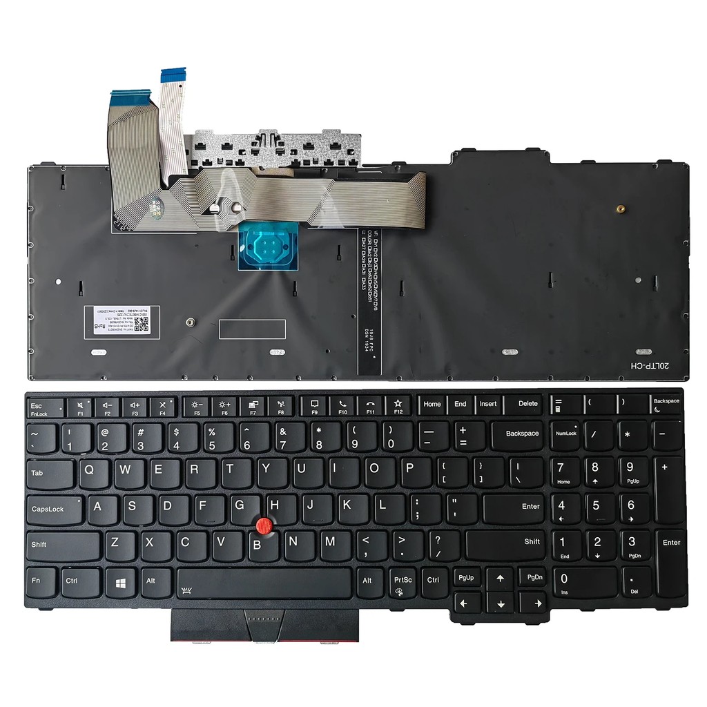 Laptop Replacement US Layout Keyboard For Lenovo Thinkpad L15 T15p Gen 1 P15v Gen 1 T15p P15v Gen 2