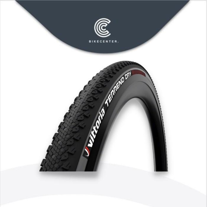 Ban Luar Sepeda Gravel VITTORIA - Terreno Dry G2.0 Anthracite Gravel