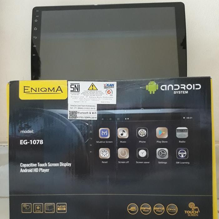 READY TERLARISS Head unit double din enigma eg-1078 android 10 inch ram 2 + 32 Murah