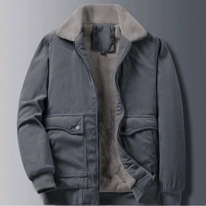 JAKET BOMBER CORDUROY PRIA,JAKET CORDUROY SHERPA BULU ANGSA TEBAL DAN HANGAT,JAKET CASUAL KEREN