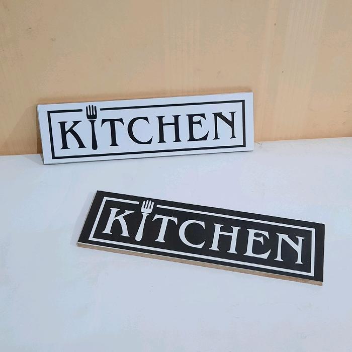 Dekorasi Tempel Hiasan Dinding Tulisan Kitchen