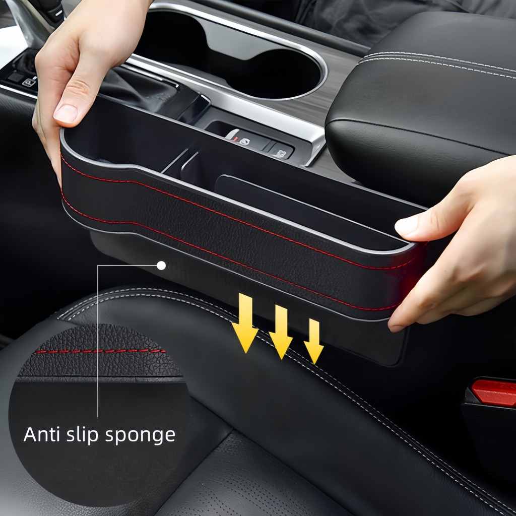 Car crevice storage box Multi functional detachable storage box Universal car seat crevice storage