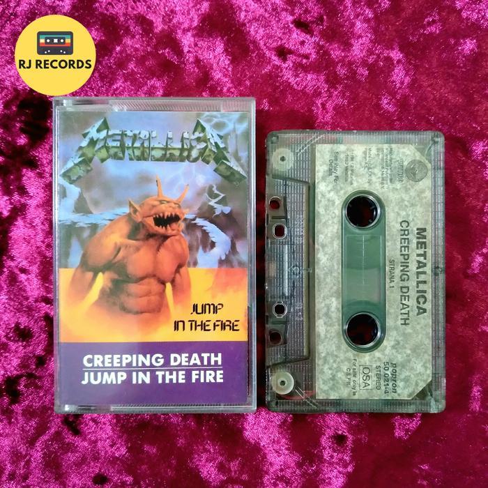 Kaset Pita Metallica - Creeping Death / Jump In The Fire (C.S.F.R. Press)