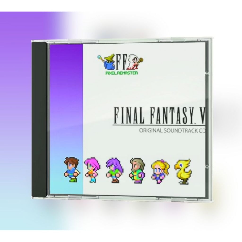 [PO] FINAL FANTASY V Pixel Remaster Original Soundtrack CD dengan Mega Jacket POTJ [WAJIB TANYAKAN S