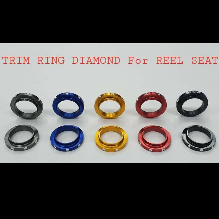 WINDING CHECK WISH TRIM RING DIAMOND For REEL SEAT