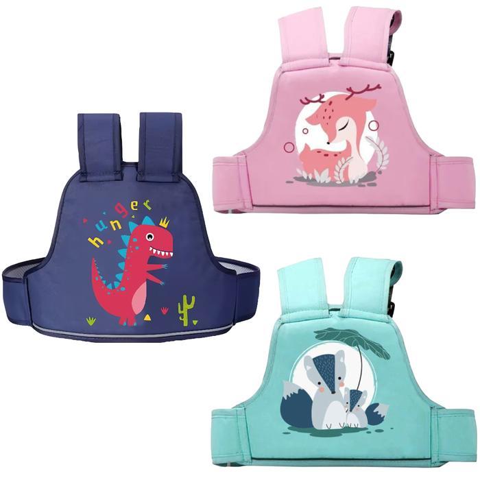 Sabuk Pengaman Boncengan Motor Sepeda Anak Rompi Gendongan Bonceng Safety Belt Adjuster Depan