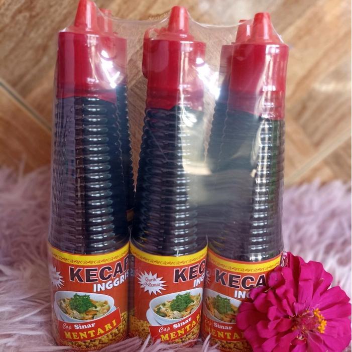 Kecap inggris cap sinar mentari isi 6 Botol Kecil