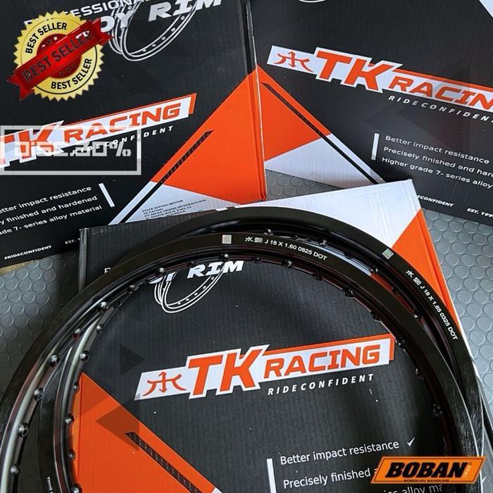 Velg Tk Racing Ring 18 Rx King Velk Tk Racing Tk Bright Rx King Ring 18 -185 / 18-160 Velg Tk Rx
