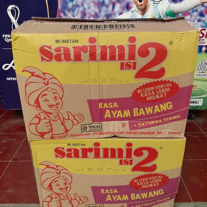 Sarimi isi 2 Ayam Bawang 1 Dus