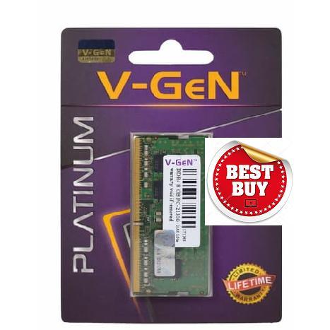 RAM LAPTOP V-GEN PLATINUM 8GB DDR4 2666 PC-21300 SODIMM VGEN