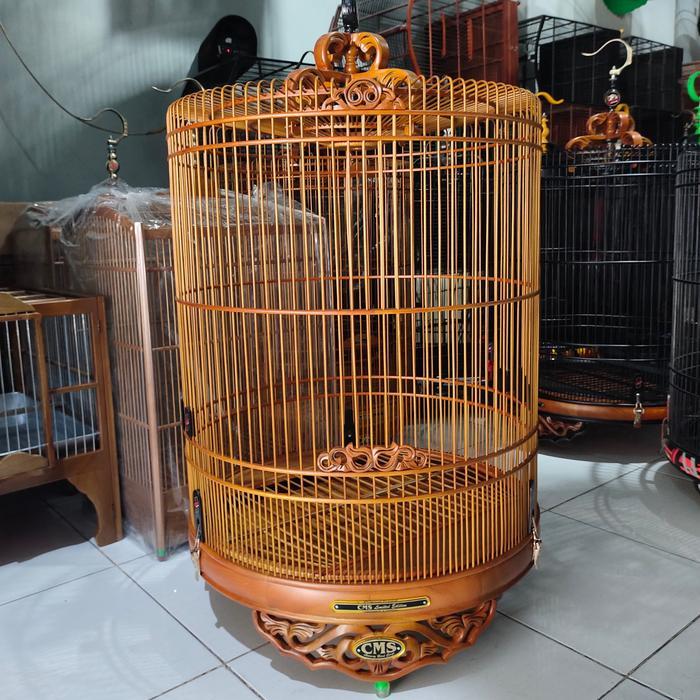 sangkar burung murai batu no2,tebok ukir jati halusan,terlaris