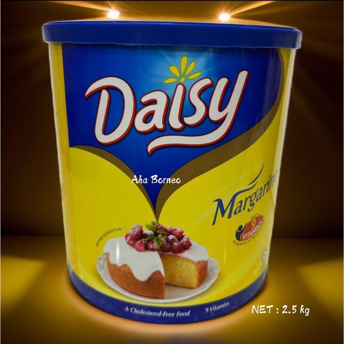 Margarin Daisy Malaysia 2.5kg Free Cholesterol Halal / Mentega