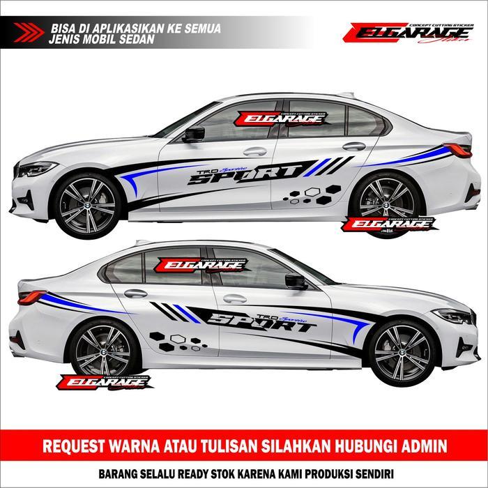 Stiker Mobil Sedan List Body Samping Mobil Sedan Vios Camry Corolla Civic Dll Stiker Mobil Sedan