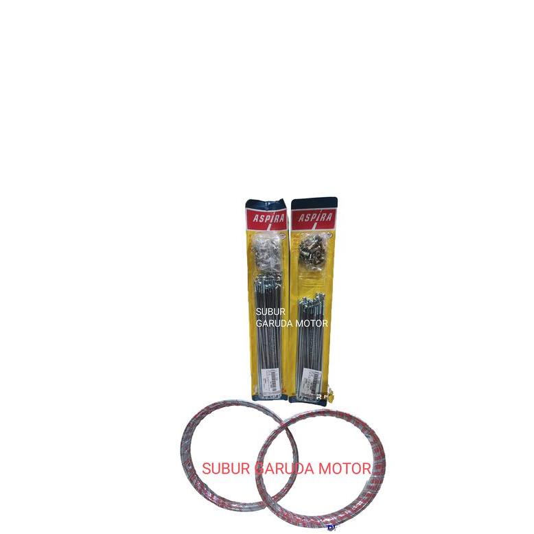 Velg Did Aspira Sepasang 140 160 X 17 Gl Pro Max 100 Dengan Jari Jari