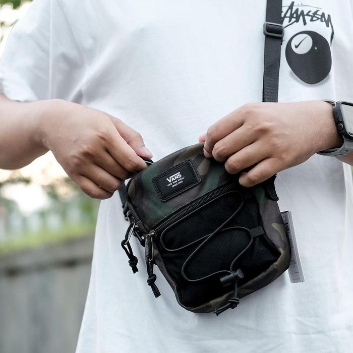 Sale Slingbag Vans Bail Shoulder Bag Clear Original 100%