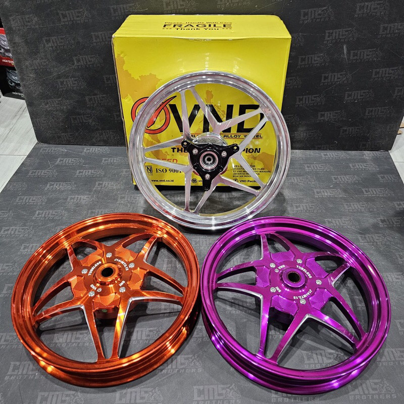 Velg Velek VND V Speed Model Bintang Ring 14 Yamaha Aerox 155