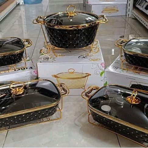 Prasmanan borkam  keramik Set 5 FIORI